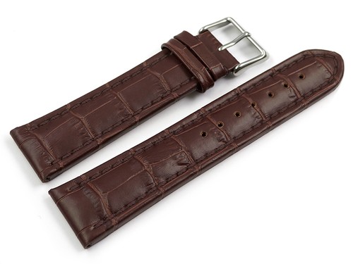 Uhrenarmband gepolstert kroko - uhrenarmband,