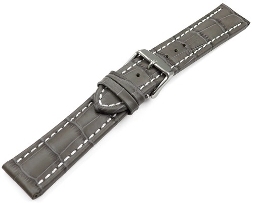 Uhrenarmband gepolstert kroko - uhrenarmband,