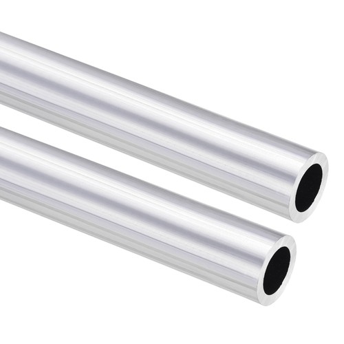 Aluminium rundrohr 26mm - 2x, aluminium-rundrohr,26mm