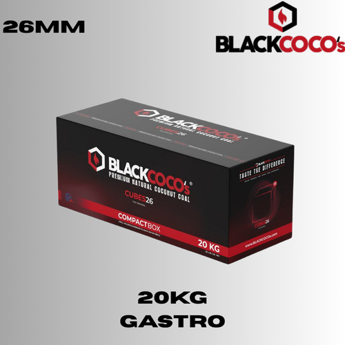 Blackcoco shisha kohle 26mm - shisha,