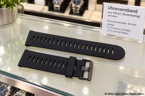 Breites silikon uhrenarmband - breites, silikon-uhrenarmband